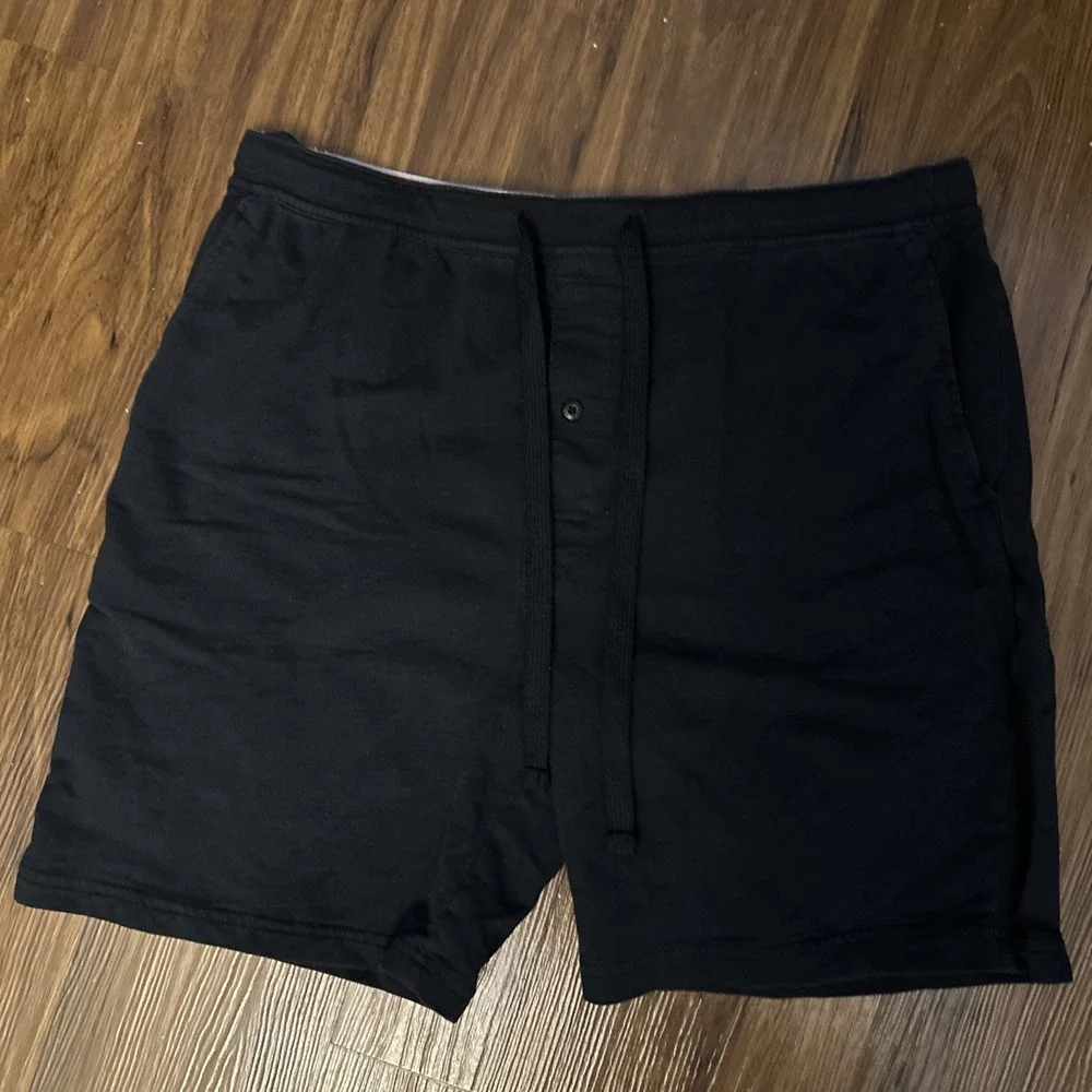 Hanes Men's Jersey Knit Cotton Button Fly Pajama Sleep Shorts Large Bundle Of 6